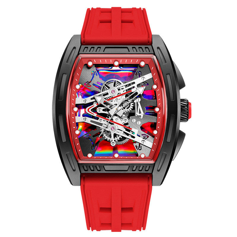Luminous Water-resistant And Bold Quartz Sports Watchtrendy Cool And A Classic For Men