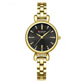 Waterproof Round Casual Womens Bracelet Watch