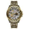 New Stylish Luminous Mens Fully Automatic Mechanical Watch A Trendy Vintage Timepiece