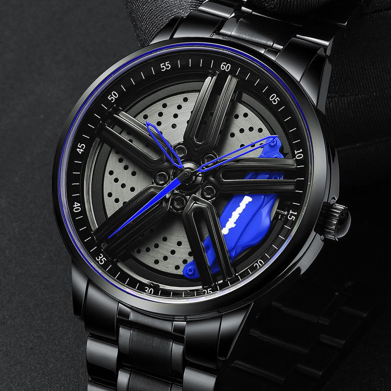 Three-dimensional Hollowed-out Cross-border Quartz Watches In A Hundred Styles