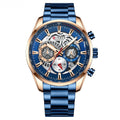 Men's Six-Hand Quartz Fashion Casual Watch