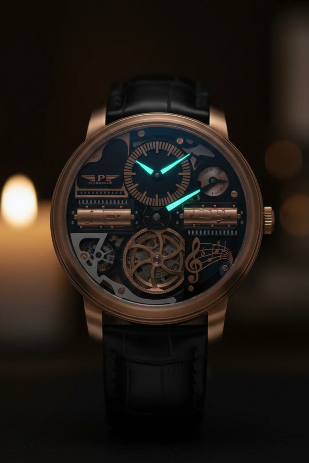 Multifunctional Fully Automatic Mechanical Watch For Men