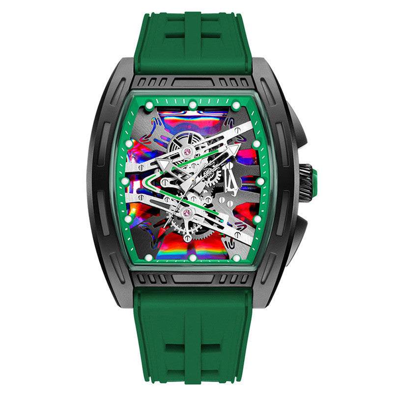 Luminous Water-resistant And Bold Quartz Sports Watchtrendy Cool And A Classic For Men