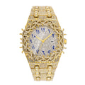 Personalized Mesh-design Inlaid Quartz Fashion Watch